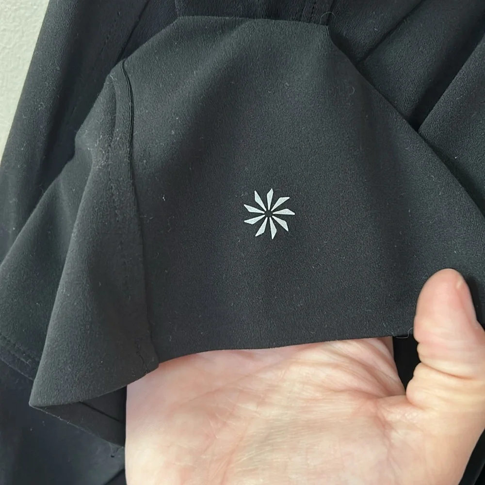 Athleta On‎ My Way Dress in Powervita Sz M Black - Picture 6 of 8